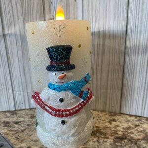 New Festive Snowman LED Candle Light
